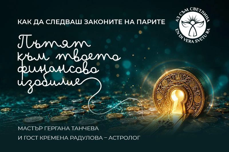 Семинар на живо „Законите на парите”